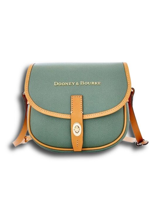 Dooney & Bourke Handbags - NWT DOONEY & BOURKE Sage Green Claremont Field Leather Crossbody Bag